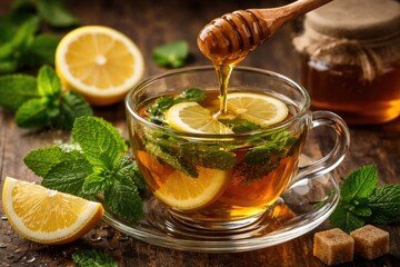 honey for green tea
